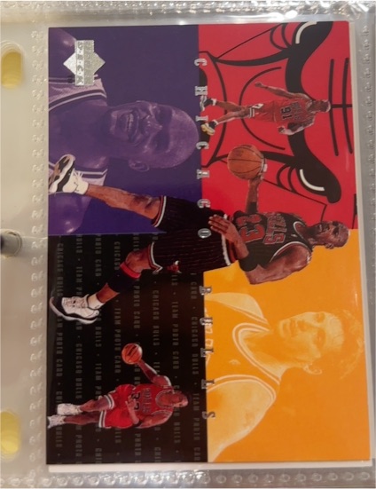 1998 Upper Deck #CB10 Michael Jordan — front