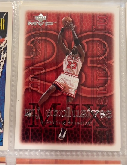 1999-00 Upper Deck MVP MJ Exclusives #192 Michael Jordan — front