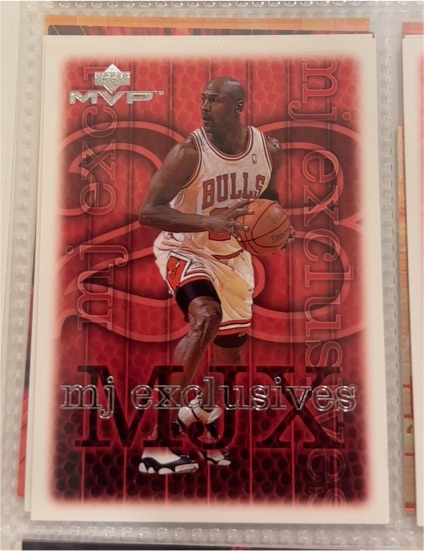 1999-00 Upper Deck MVP MJ Exclusives #206 Michael Jordan — front