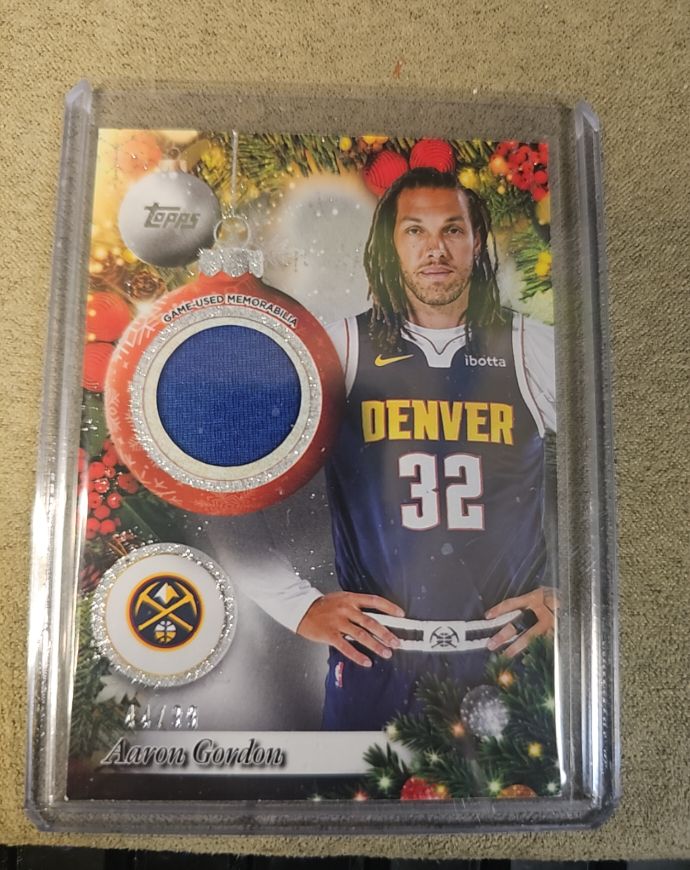 2025 Topps Holiday #PR-AG Aaron Gordon — front