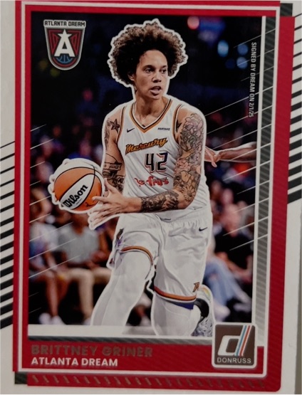 2025 Donruss WNBA #62 Brittney Griner — front
