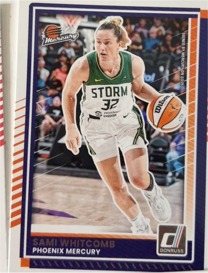 2025 Donruss WNBA #3 Sami Whitcomb — front