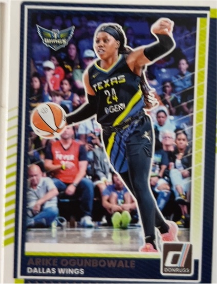 2025 Donruss WNBA #39 Arike Ogunbowale — front