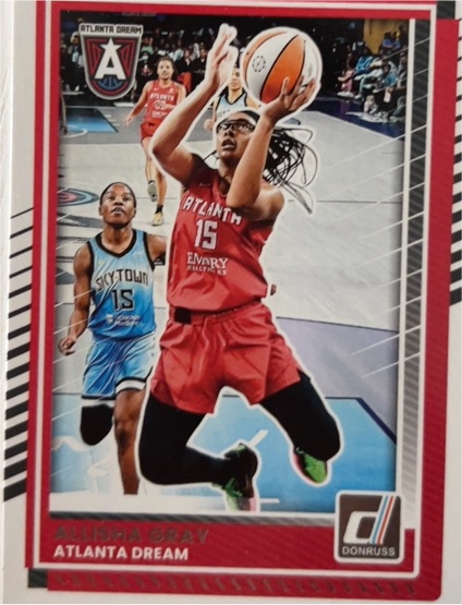 2025 Donruss WNBA #56 Allisha Gray — front