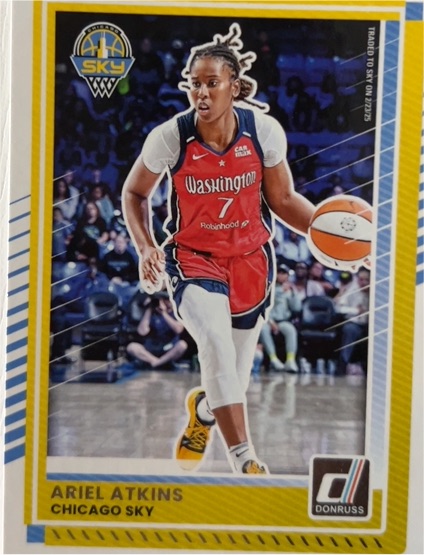 2025 Donruss WNBA #74 Ariel Atkins — front