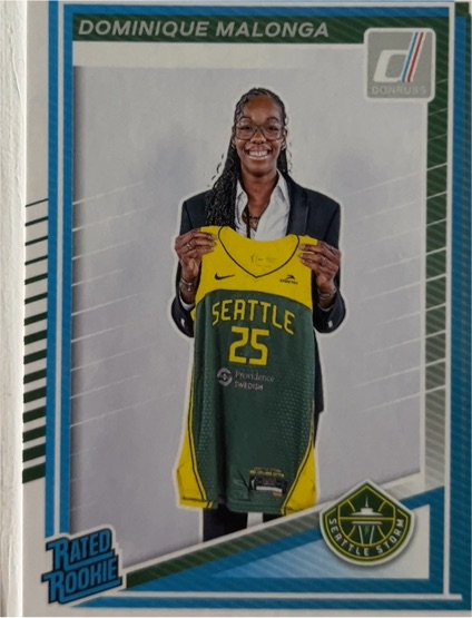 2025 Donruss WNBA #89 Dominique Malonga — front