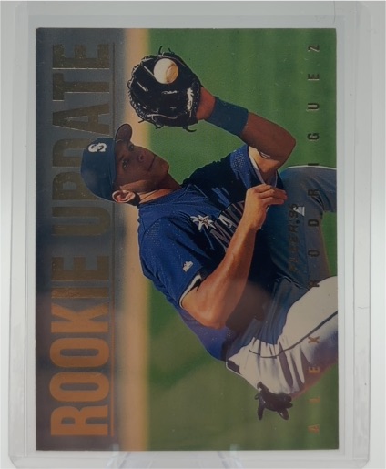 1995 Fleer Update Rookie Update #9 Alex Rodriguez — front