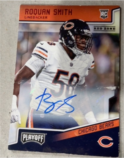 2018 Panini Playoff #242 Roquan Smith — front