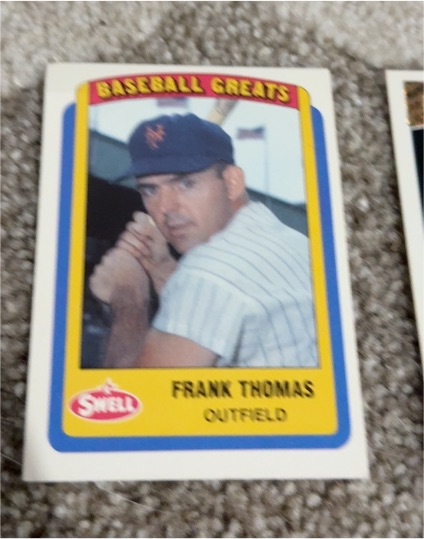 1990 Swell Baseball Greats #unknown Frank Thomas — front