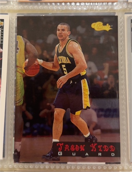 1994 Classic #BC2 Jason Kidd — front