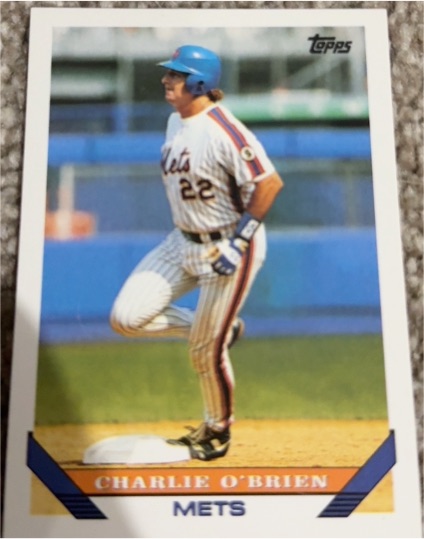 1993 Topps #242 Charlie O'Brien — front