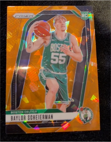 2024-25 Panini Prizm #236 Baylor Scheierman — front