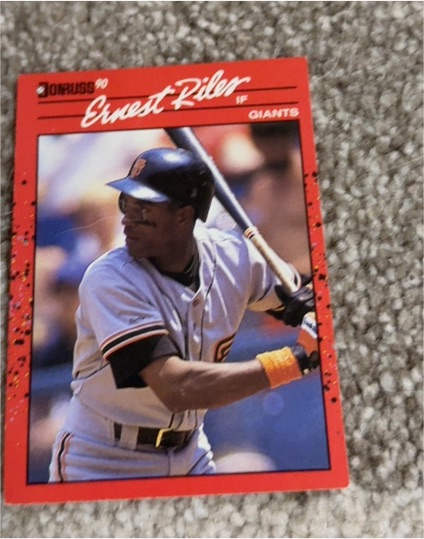 1990 Donruss #131 Ernest Riles — front