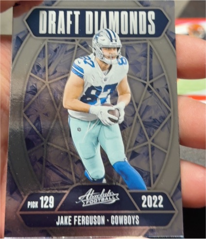 2025 Panini Absolute Draft Diamonds #DD-JFN Jake Ferguson — front