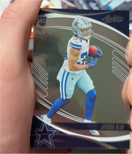 2025 Panini Absolute Jaydon Blue Rookie Card — front