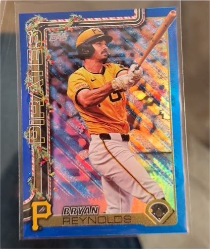 2025 Topps Holiday #H138 Bryan Reynolds — front