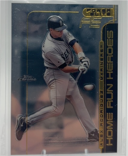 1999 Topps Chrome Power Elite Home Run Heroes #11 Alex Rodriguez — front