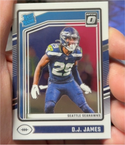 2024 Panini Donruss Optic #222 D.J. James — front