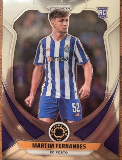2025 Panini Prizm FIFA Club World Cup #97 Martim Fernandes — front