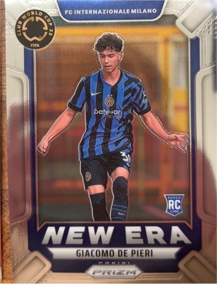 2025 Panini Prizm FIFA Club World Cup #7 Giacomo De Pieri — front