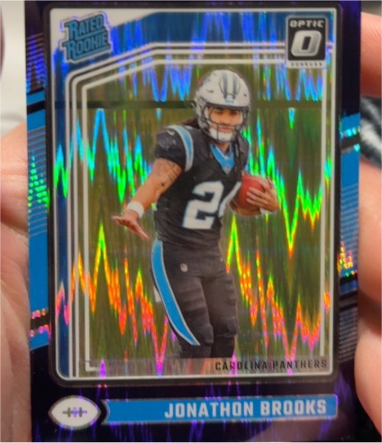 2024 Panini Donruss Optic #258 Jonathon Brooks — front