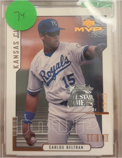 2000 Upper Deck MVP #160 Carlos Beltran — front