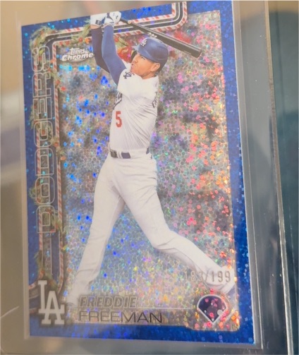 2025 Topps Chrome #23 Freddie Freeman — front