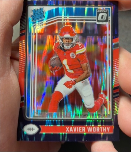 2024 Panini Donruss Optic #300 Xavier Worthy — front