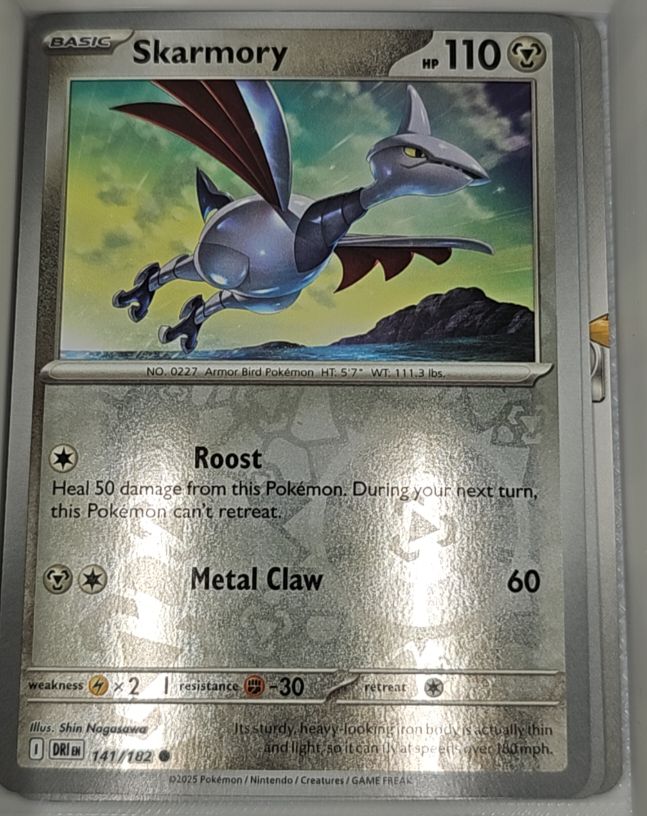 2025 Pokémon #141 Skarmory — front