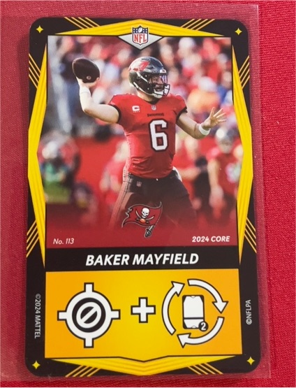 2024 Mattel Uno Elite Core Edition #113 Baker Mayfield — front