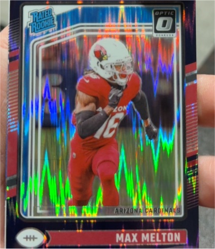 2024 Donruss Optic #277 Max Melton — front