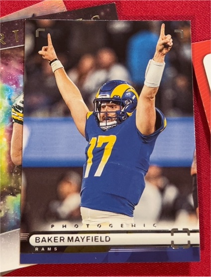 2022 Panini Chronicles Photogenic #PH-26 Baker Mayfield — front