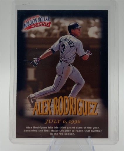 1997 Fleer Million Dollar Moments #28 Alex Rodriguez — front