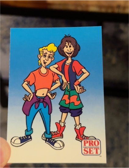 1991 Pro Set Bill & Ted's Most Atypical Movie #96 — front