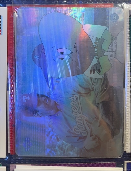 1991 Upper Deck Looney Toons Comic Ball Hologram #Nolan Ryan — front