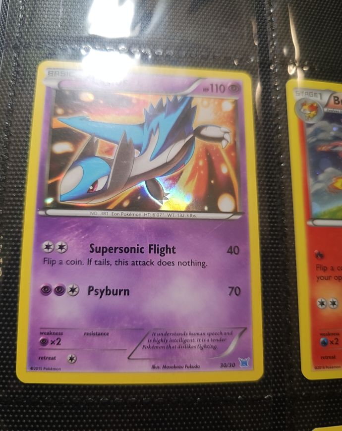 2015 Pokémon #30 Latios — front