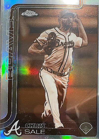 2025 Topps Chrome Sepia Refractor #182 Chris Sale — front