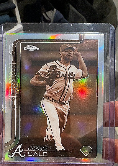 2021 Topps Chrome #60 Chris Sale — front