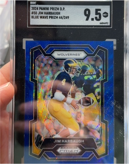 2024 Panini Prizm Draft Picks #50 Jim Harbaugh — front