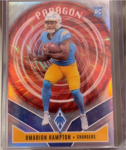 2025 Panini Phoenix #9 Omarion Hampton — front