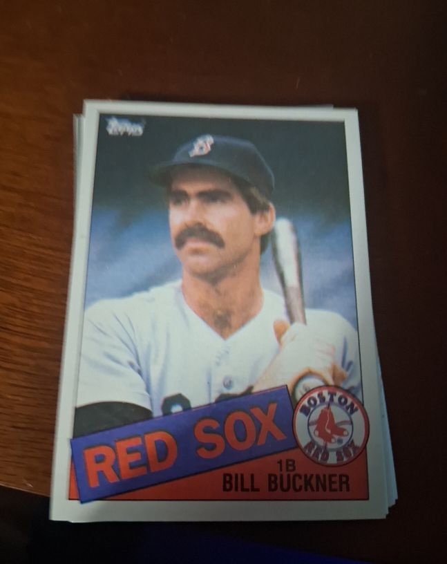 1985 Topps #65 Bill Buckner — front