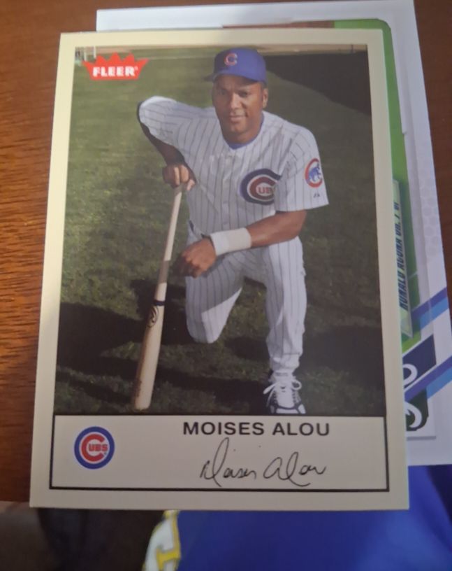 2005 Fleer Tradition #289 Moises Alou — front
