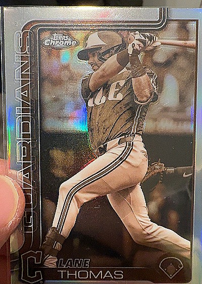 2025 Topps Chrome #3 Lane Thomas — front