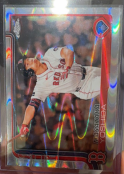 2025 Topps Chrome #141 Masataka Yoshida — front