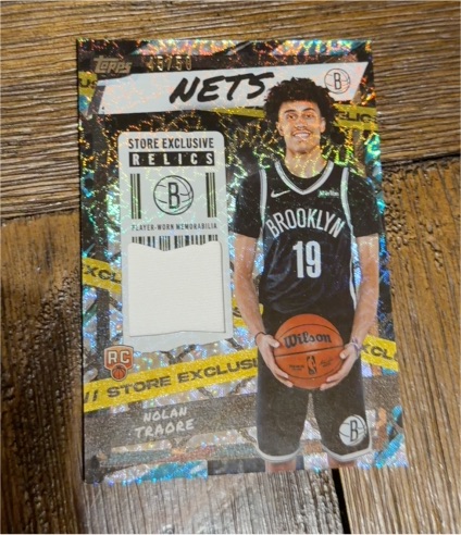 2025-26 Topps Store Exclusive Relics #SR-NT Nolan Traore — front
