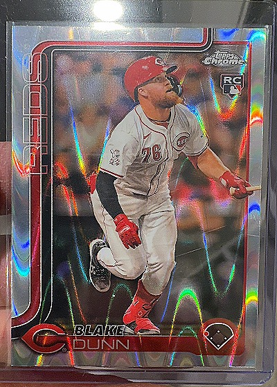 2025 Topps Chrome #161 Blake Dunn — front