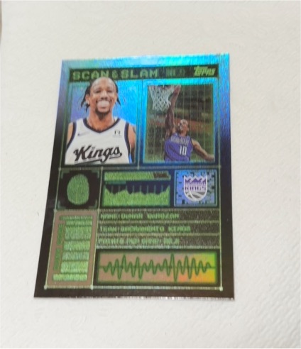 2025-26 Topps Scan And Slam #SS-49 Nique Clifford Rookie — front