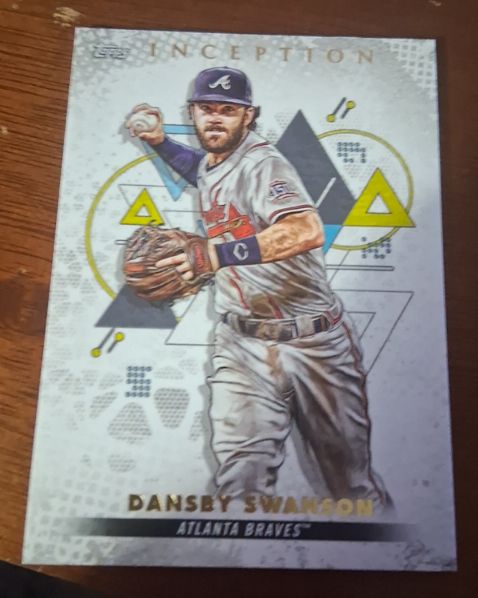 2022 Topps Inception #68 Dansby Swanson — front