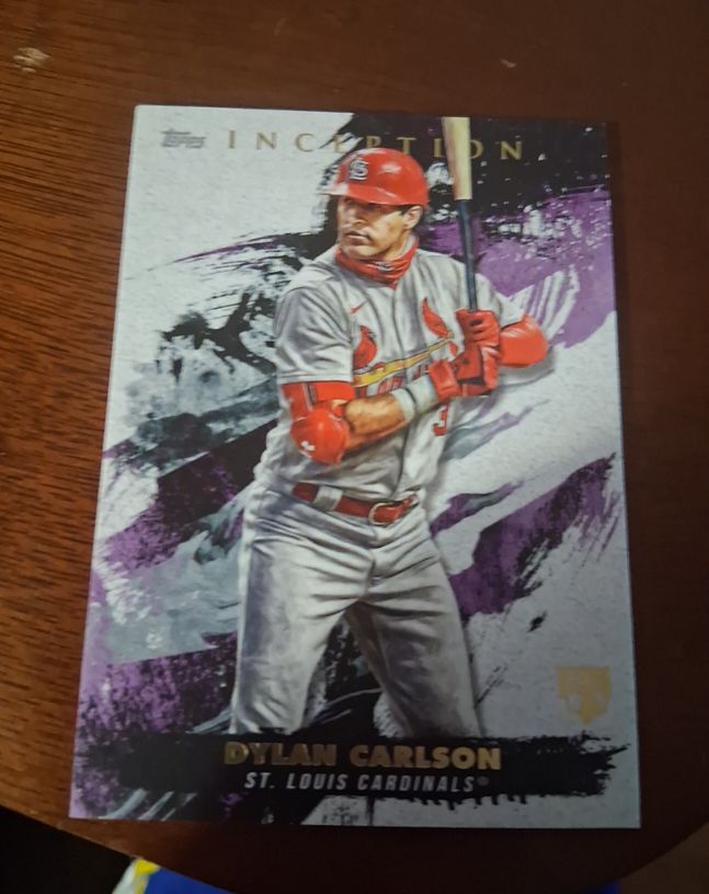 2021 Topps Inception #9 Dylan Carlson — front