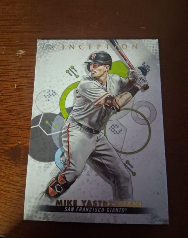 2022 Topps Inception #12 Mike Yastrzemski — front